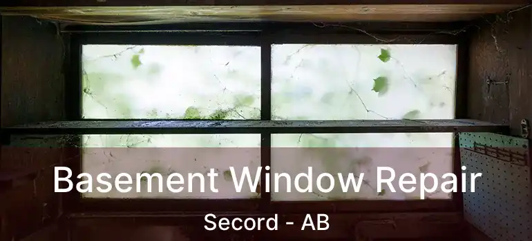  Basement Window Repair Secord - AB