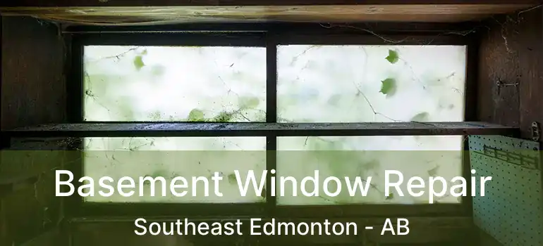  Basement Window Repair Southeast Edmonton - AB