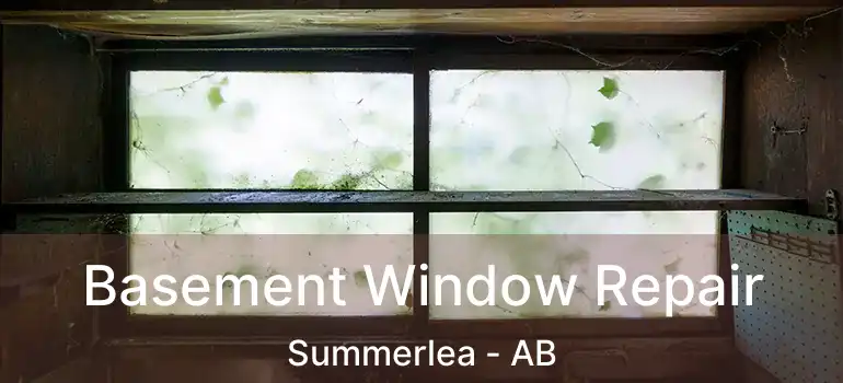  Basement Window Repair Summerlea - AB