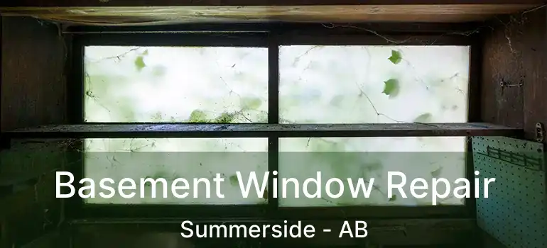  Basement Window Repair Summerside - AB