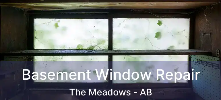  Basement Window Repair The Meadows - AB