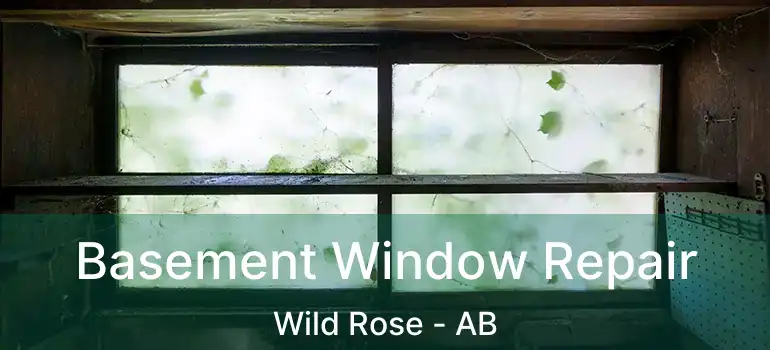  Basement Window Repair Wild Rose - AB