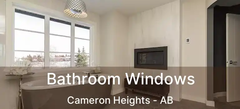  Bathroom Windows Cameron Heights - AB
