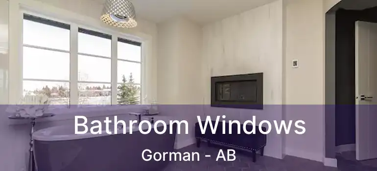  Bathroom Windows Gorman - AB