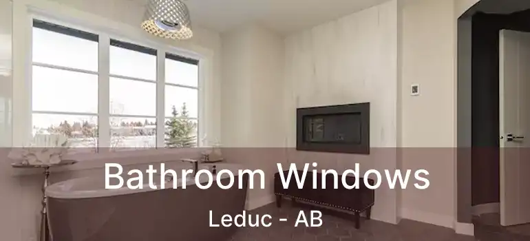  Bathroom Windows Leduc - AB
