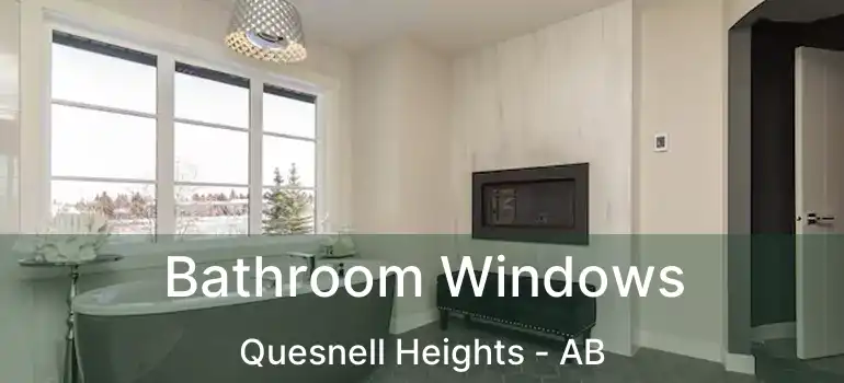  Bathroom Windows Quesnell Heights - AB