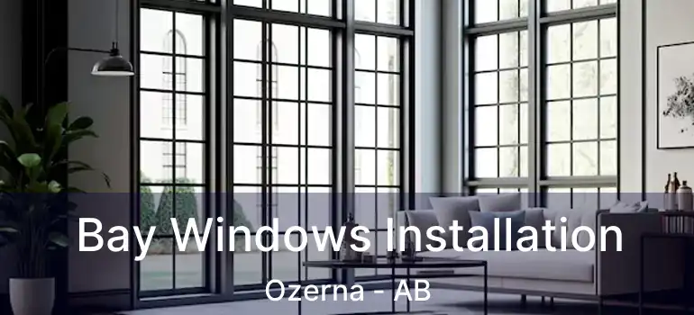  Bay Windows Installation Ozerna - AB