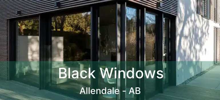  Black Windows Allendale - AB