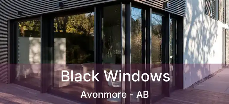  Black Windows Avonmore - AB