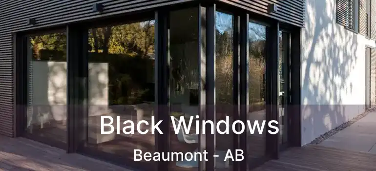  Black Windows Beaumont - AB