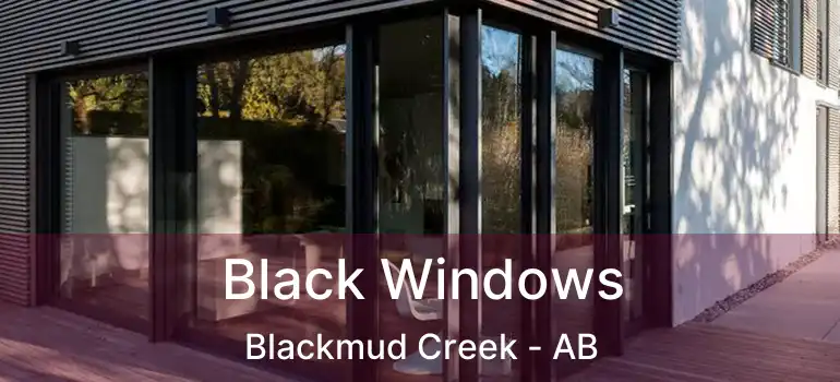  Black Windows Blackmud Creek - AB