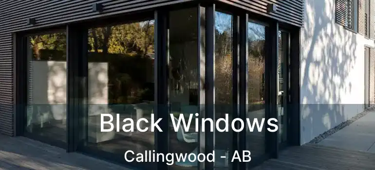  Black Windows Callingwood - AB