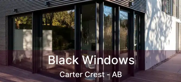  Black Windows Carter Crest - AB