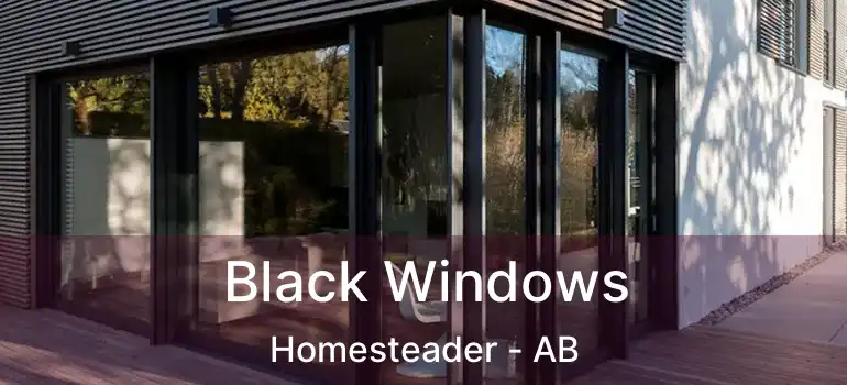  Black Windows Homesteader - AB