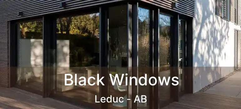  Black Windows Leduc - AB