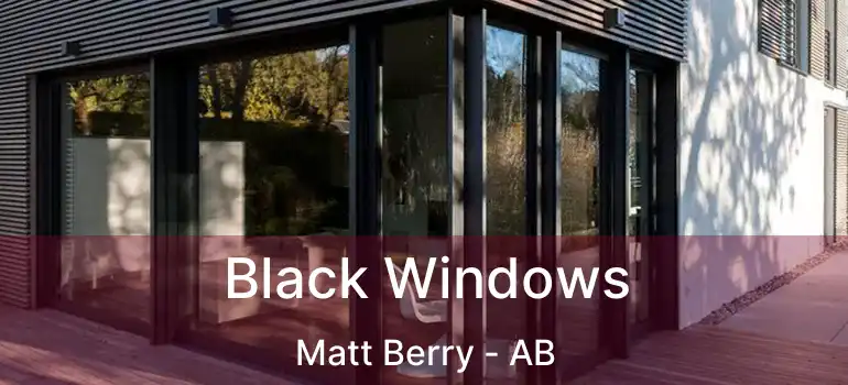  Black Windows Matt Berry - AB