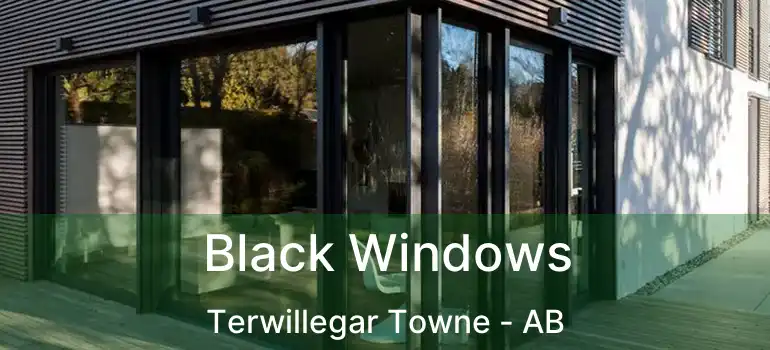  Black Windows Terwillegar Towne - AB
