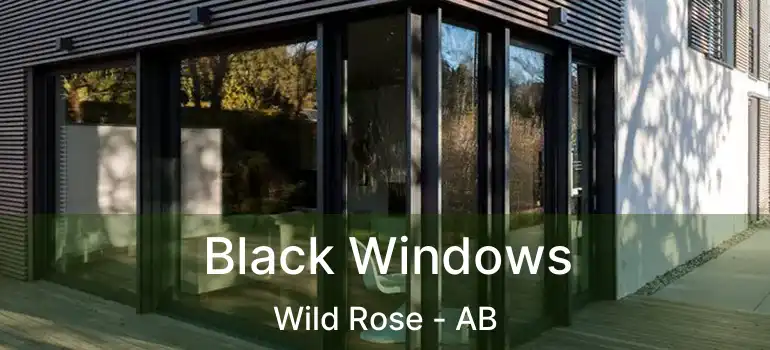  Black Windows Wild Rose - AB