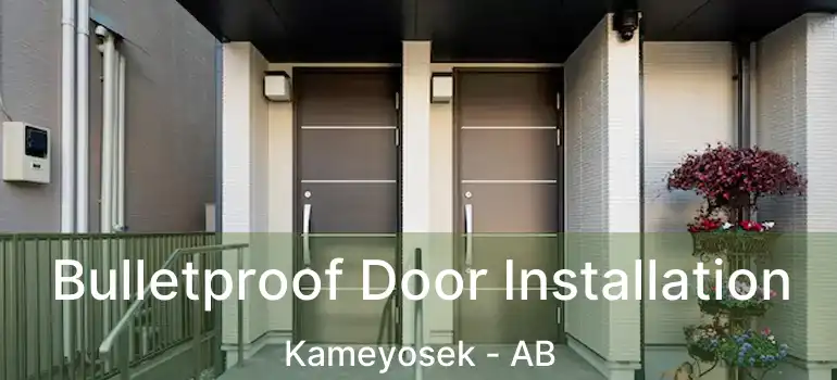 Bulletproof Door Installation Kameyosek - AB