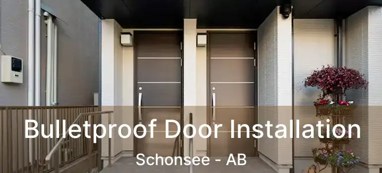  Bulletproof Door Installation Schonsee - AB