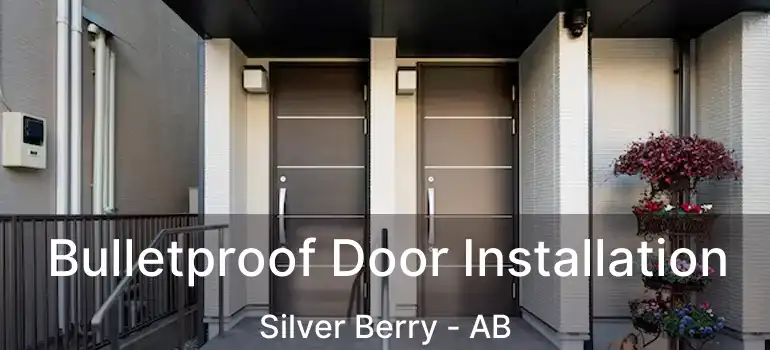  Bulletproof Door Installation Silver Berry - AB