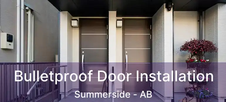  Bulletproof Door Installation Summerside - AB