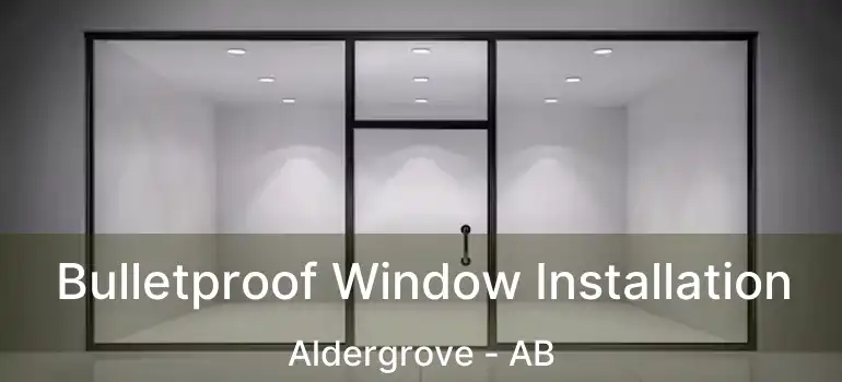  Bulletproof Window Installation Aldergrove - AB