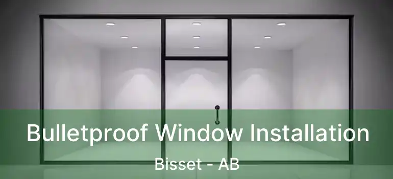  Bulletproof Window Installation Bisset - AB