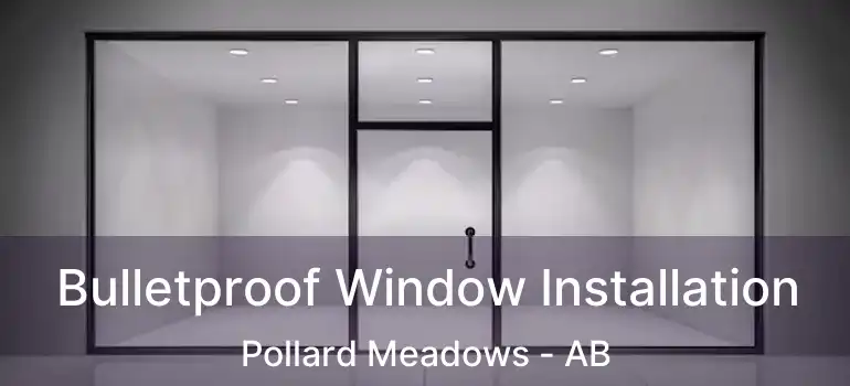  Bulletproof Window Installation Pollard Meadows - AB