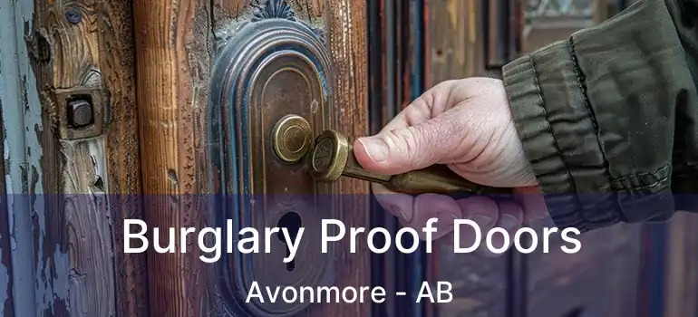  Burglary Proof Doors Avonmore - AB