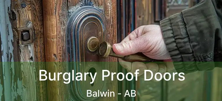  Burglary Proof Doors Balwin - AB