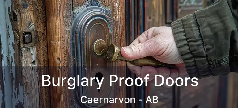  Burglary Proof Doors Caernarvon - AB