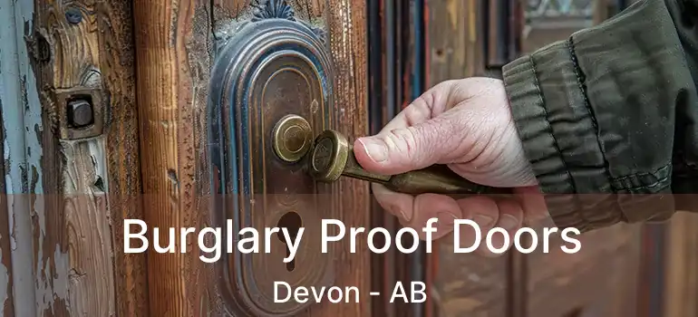 Burglary Proof Doors Devon - AB