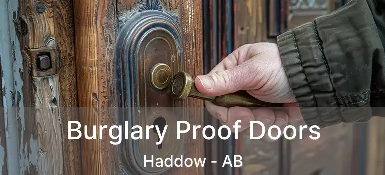  Burglary Proof Doors Haddow - AB