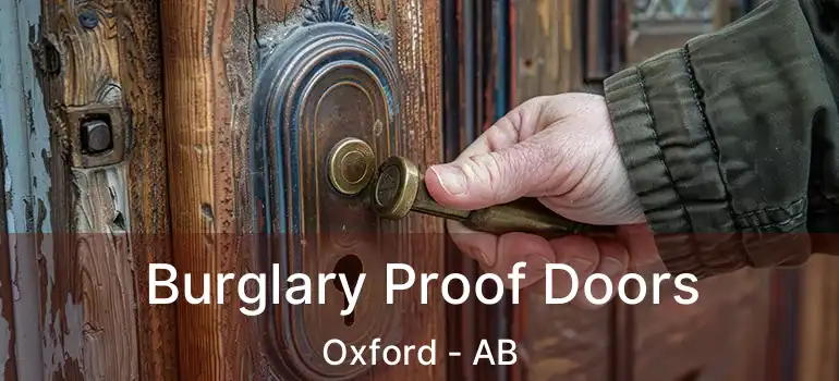  Burglary Proof Doors Oxford - AB