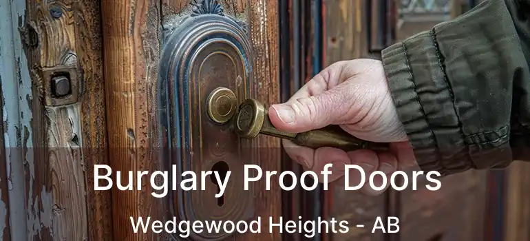  Burglary Proof Doors Wedgewood Heights - AB