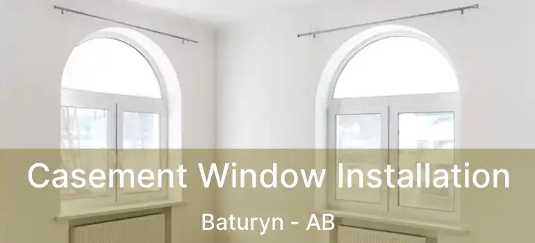 Casement Window Installation Baturyn - AB