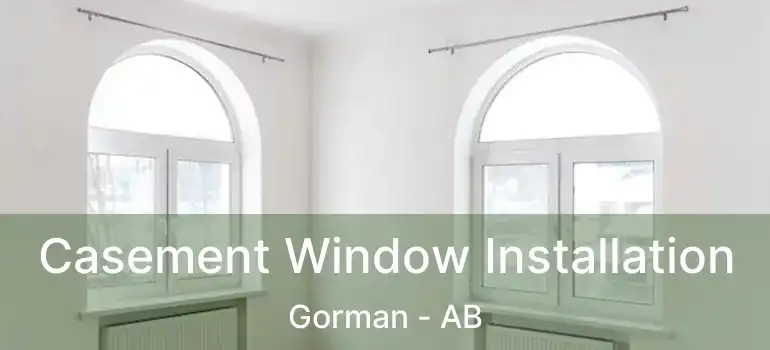  Casement Window Installation Gorman - AB
