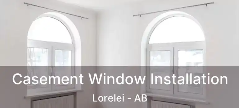  Casement Window Installation Lorelei - AB