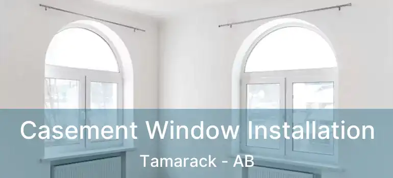  Casement Window Installation Tamarack - AB