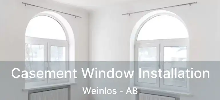  Casement Window Installation Weinlos - AB