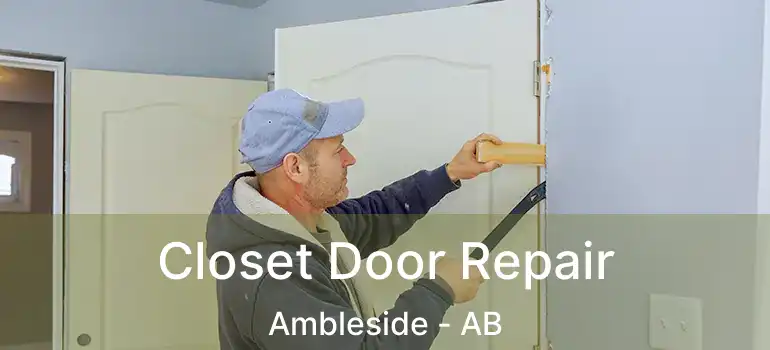  Closet Door Repair Ambleside - AB