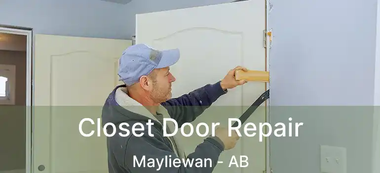  Closet Door Repair Mayliewan - AB