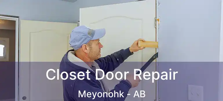  Closet Door Repair Meyonohk - AB