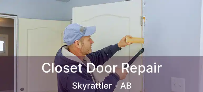  Closet Door Repair Skyrattler - AB