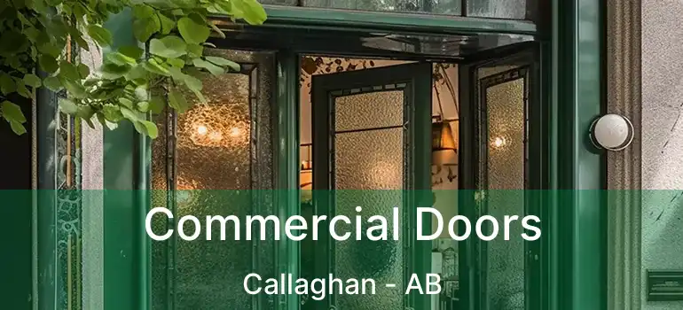  Commercial Doors Callaghan - AB