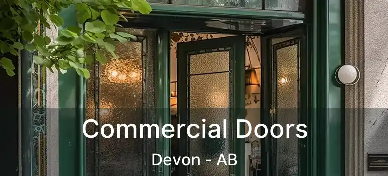  Commercial Doors Devon - AB