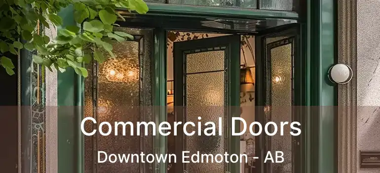  Commercial Doors Downtown Edmoton - AB