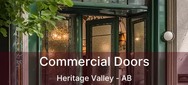  Commercial Doors Heritage Valley - AB