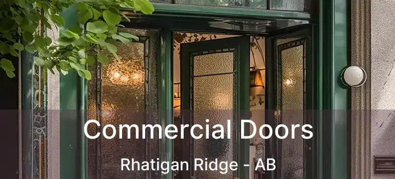  Commercial Doors Rhatigan Ridge - AB